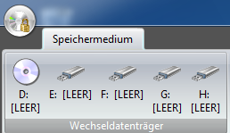 example how looks usb encryption software with german interface
